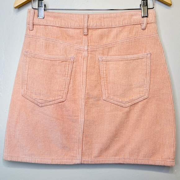 Cotton On Retro Vibes Corduroy A-Line Pocket Spring Summer Micro Mini Skirt - Picture 4 of 7
